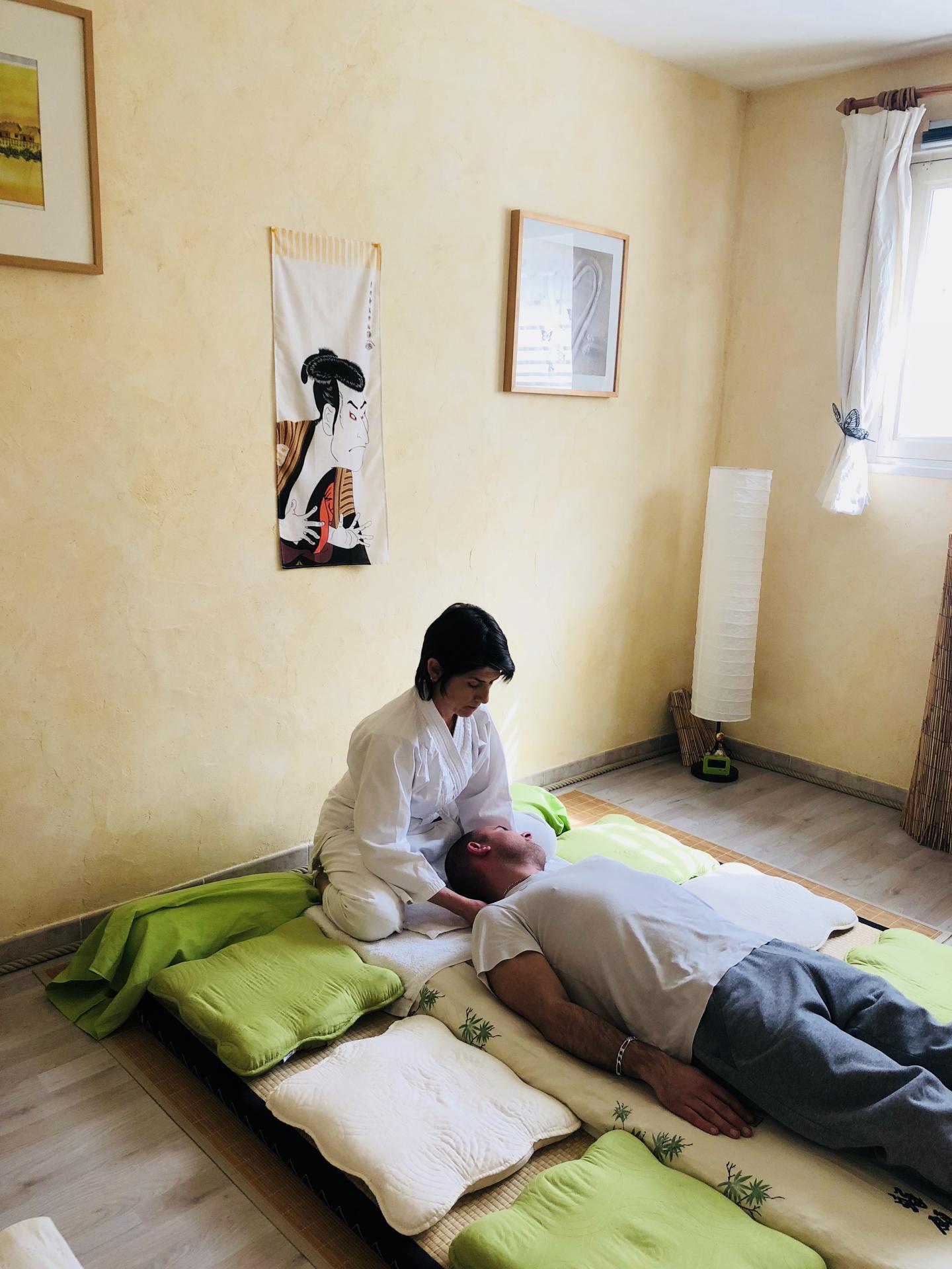 Photo séance Shiatsu